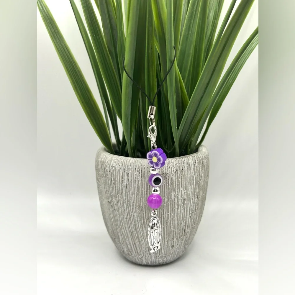 Virgen de Guadalupe Evil Eye Charm
